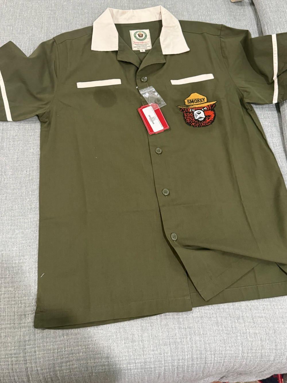 American Needle Lebowski Bowling Shirt in Green
